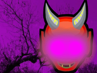 Devil Eyes Halloween Wallpaper Screenshot